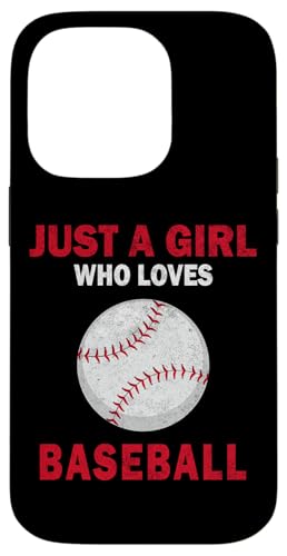 Süß, nur ein Mädchen, das Baseballsport liebt, Frauen und Mädchen Hülle für iPhone 14 Pro Süß, nur ein Mädchen, das Baseballsport liebt, Frauen und Mädchen Hülle für iPhone 14 Pro von Just a girl who loves Apparel for girls and women