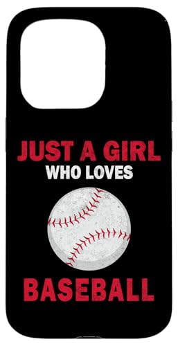 Süß, nur ein Mädchen, das Baseballsport liebt, Frauen und Mädchen Hülle für iPhone 15 Pro Süß, nur ein Mädchen, das Baseballsport liebt, Frauen und Mädchen Hülle für iPhone 15 Pro von Just a girl who loves Apparel for girls and women