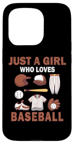 Süß, nur ein Mädchen, das Baseballsport liebt, Frauen und Mädchen Hülle für iPhone 15 Pro Süß, nur ein Mädchen, das Baseballsport liebt, Frauen und Mädchen Hülle für iPhone 15 Pro von Just a girl who loves Apparel for girls and women