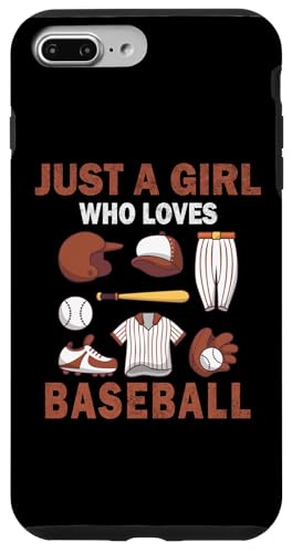Süß, nur ein Mädchen, das Baseballsport liebt, Frauen und Mädchen Hülle für iPhone 7 Plus/8 Plus Süß, nur ein Mädchen, das Baseballsport liebt, Frauen und Mädchen Hülle für iPhone 7 Plus/8 Plus von Just a girl who loves Apparel for girls and women