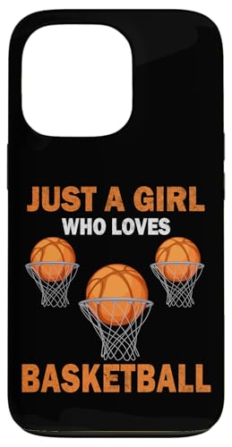 Süß, nur ein Mädchen, das Basketballsport liebt, Frauen und Mädchen Hülle für iPhone 13 Pro Süß, nur ein Mädchen, das Basketballsport liebt, Frauen und Mädchen Hülle für iPhone 13 Pro von Just a girl who loves Apparel for girls and women