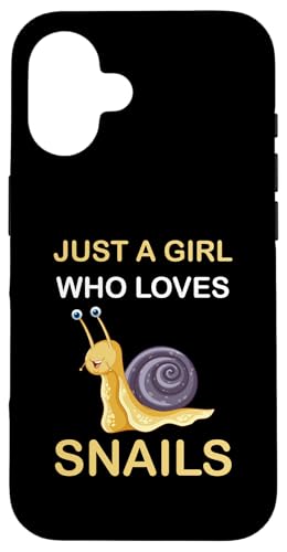 Süß, nur ein Mädchen, das Schnecken und Tiere liebt, Damen und Mädchen Hülle für iPhone 16 Süß, nur ein Mädchen, das Schnecken und Tiere liebt, Damen und Mädchen Hülle für iPhone 16 von Just a girl who loves Apparel for girls and women