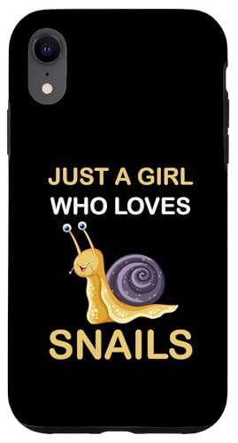 Süß, nur ein Mädchen, das Schnecken und Tiere liebt, Damen und Mädchen Hülle für iPhone XR Süß, nur ein Mädchen, das Schnecken und Tiere liebt, Damen und Mädchen Hülle für iPhone XR von Just a girl who loves Apparel for girls and women