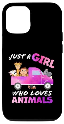 Süß, nur ein Mädchen, das Tiere liebt, Frauen und Mädchen Hülle für iPhone 12/12 Pro Süß, nur ein Mädchen, das Tiere liebt, Frauen und Mädchen Hülle für iPhone 12/12 Pro von Just a girl who loves Apparel for girls and women