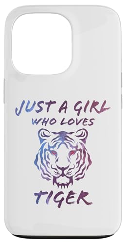 Süß, nur ein Mädchen, das Tigertiere liebt, Frauen und Mädchen Hülle für iPhone 13 Pro Süß, nur ein Mädchen, das Tigertiere liebt, Frauen und Mädchen Hülle für iPhone 13 Pro von Just a girl who loves Apparel for girls and women