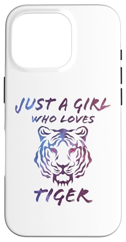 Süß, nur ein Mädchen, das Tigertiere liebt, Frauen und Mädchen Hülle für iPhone 16 Pro Süß, nur ein Mädchen, das Tigertiere liebt, Frauen und Mädchen Hülle für iPhone 16 Pro von Just a girl who loves Apparel for girls and women