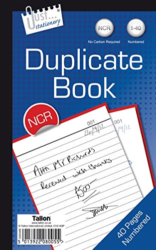 Just Stationery Großes Durchschlag-Notizbuch Just Stationery Großes Durchschlag-Notizbuch von Just stationery