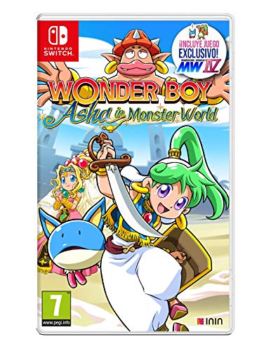 JustForGames Boy Asha in Monster World – Schalter, 18WONWO2 von JustForGames