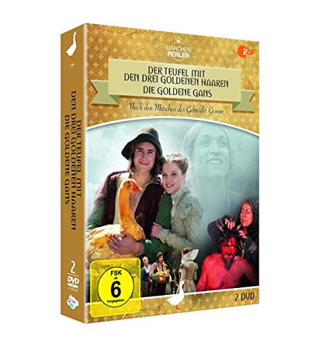 Der Teufel mit den drei goldenen Haaren & Die Goldene Gans/Goldbox - ZDF Märchenperlen [2 DVDs] von Justbridge Entertainment Germany
