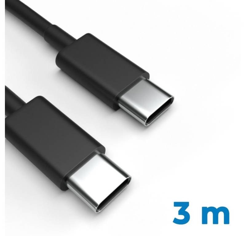 Justcom Xiaomi Mi6 Ceramic Gold Edition USB-Kabel, USB-C, USB-C (300 cm), Schnellladekabel, Datenkabel, Handy, Tablet von Justcom