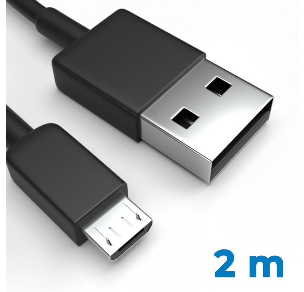 Justcom uleFone Power 3L USB-Kabel, Micro-USB, USB-A (200 cm), Schnellladekabel, Datenkabel, Handy, Tablet von Justcom