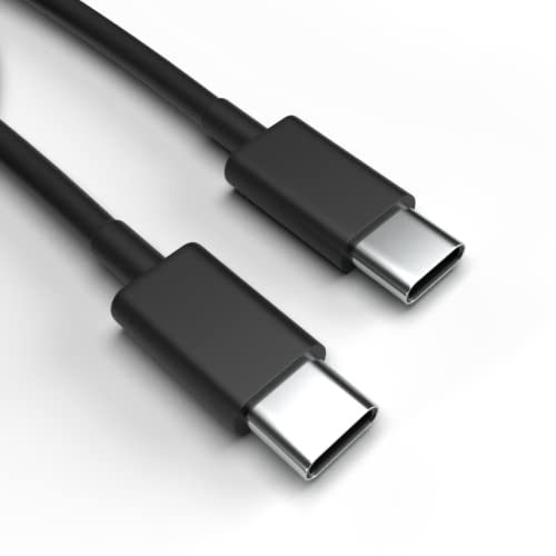USB-C Ladekabel für Samsung Galaxy S10 Lite Schwarz 1 m Handy Schnellladekabel Datenkabel von Justcom