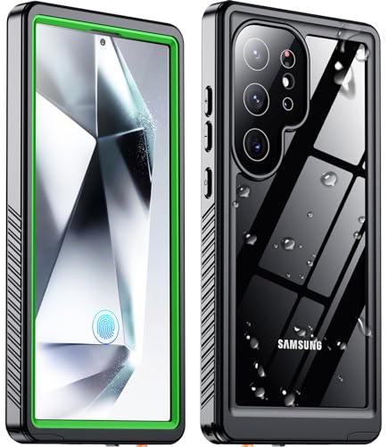 Justcool Schutzhülle für Galaxy S24 Ultra, wasserdicht, integrierter Displayschutz, vollständiger Schutz, strapazierfähig, stoßfest, kratzfest, robuste Schutzhülle für Samsung Galaxy S24 Ultra 17,7 cm Justcool Schutzhülle für Galaxy S24 Ultra, wasserdicht, integrierter Displayschutz, vollständiger Schutz, strapazierfähig, stoßfest, kratzfest, robuste Schutzhülle für Samsung Galaxy S24 Ultra 17,7 cm von Justcool
