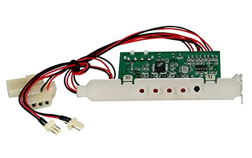 FA-100, Lüfter Controller, Überwachung für bis zu 4 Lüfter, Slotmontage, Alarm von Justcooler