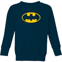 Justice League Batman Logo Kids' Sweatshirt - Navy - 7-8 Jahre von Justice League