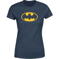 Justice League Batman Logo Women's T-Shirt - Navy - L von Justice League