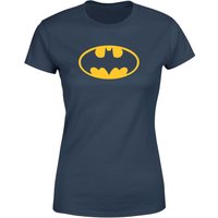 Justice League Batman Logo Women's T-Shirt - Navy - S von Justice League