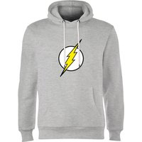 Justice League Flash Logo Hoodie - Grey - L von Justice League
