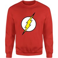 Justice League Flash Logo Sweatshirt - Red - XL von Justice League