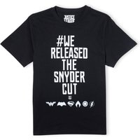 Justice League We Released The Snyder Cut Unisex T-Shirt - Black - XL von Justice League