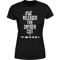 Justice League We Released The Snyder Cut Women's T-Shirt - Black - XXL von Justice League