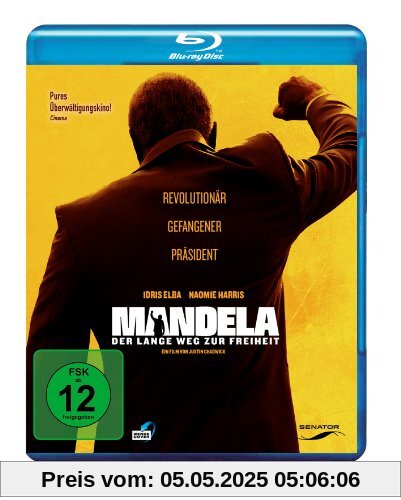 Mandela - Der lange Weg zur Freiheit [Blu-ray] von Justin Chadwick