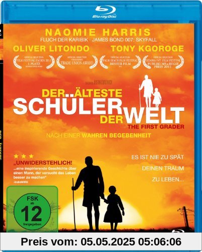 The First Grader - Der älteste Schüler der Welt (Blu-ray) von Justin Chadwick