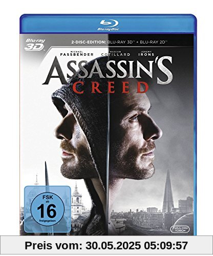 Assassin's Creed [3D Blu-ray] von Justin Kurzel