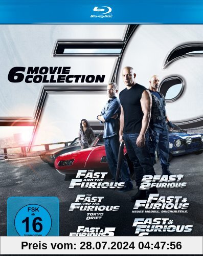 Fast & Furious 1-6 [Blu-ray] von Justin Lin