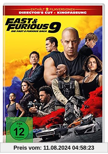 Fast & Furious 9 (Director's Cut + Kinofassung) von Justin Lin