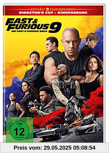 Fast & Furious 9 (Director's Cut + Kinofassung) von Justin Lin