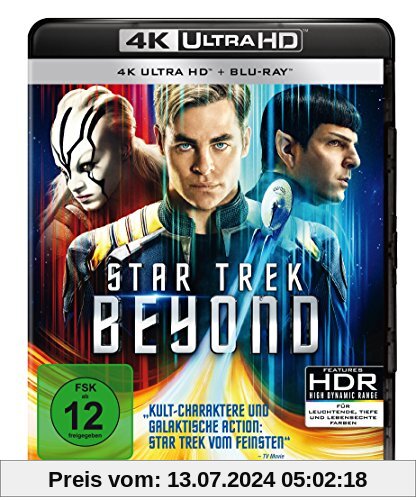 Star Trek 13 - Beyond (4K Ultra HD) (+ Blu-ray) von Justin Lin