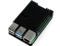 justPi korpusas Raspberry Pi 4B - aliuminis - juodas - LT-4B03 von Justpi
