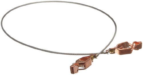 Justrite 08500 3' Long Flexible Bonding Wire With Two Clips by Justrite Justrite 08500 3' Long Flexible Bonding Wire With Two Clips by Justrite von Justrite
