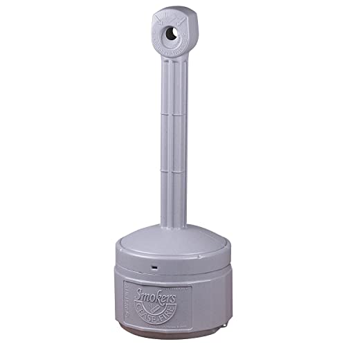 Justrite 26806 Polyethylen Persönlichen Raucher beendet Fire Zigarette Butt Köcher, 1 Liter Kapazität, 27,9 cm OD X 76,2 cm Höhe, Zinn Grau Justrite 26806 Polyethylen Persönlichen Raucher beendet Fire Zigarette Butt Köcher, 1 Liter Kapazität, 27,9 cm OD X 76,2 cm Höhe, Zinn Grau von Justrite