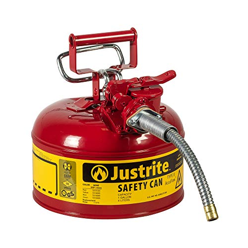 Sicherheitsbehälter Typ II Accu FlowT Kapazität 4,0 Liter, rot von Justrite