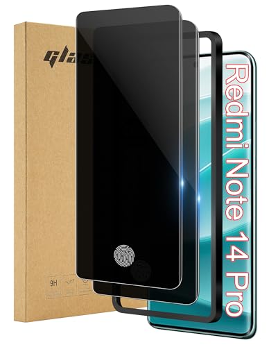 Jusy 2 Stück Schutzfolie Kompatibel mit Xiaomi Redmi Note 14 Pro 5G, Anti Spy Displayschutzfolie mit Positionierungshilfe, 9H Härte Anti-Kratzer, HD Klar 3D Displayschutzfolie Jusy 2 Stück Schutzfolie Kompatibel mit Xiaomi Redmi Note 14 Pro 5G, Anti Spy Displayschutzfolie mit Positionierungshilfe, 9H Härte Anti-Kratzer, HD Klar 3D Displayschutzfolie von Jusy