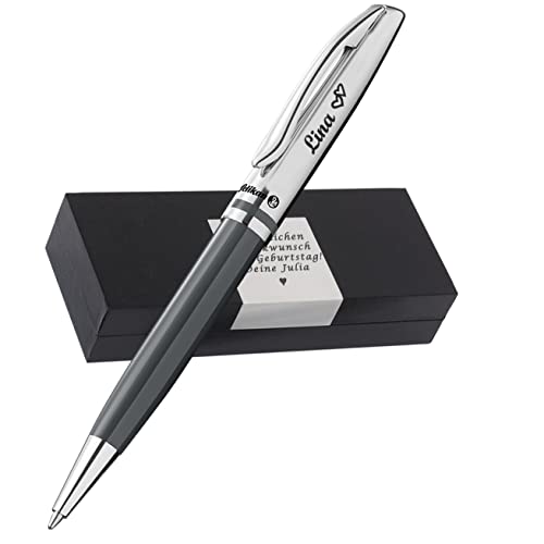 PeIikan Kugelschreiber mit Gravur als Geschenk & Symbol mit Geschenkverpackung Jazz Classic Warmgrau PS18 - mit AMAZON KONFIGURATOR direkt online gestalten ! PeIikan Kugelschreiber mit Gravur als Geschenk & Symbol mit Geschenkverpackung Jazz Classic Warmgrau PS18 - mit AMAZON KONFIGURATOR direkt online gestalten ! von Juwelier Schönschmied
