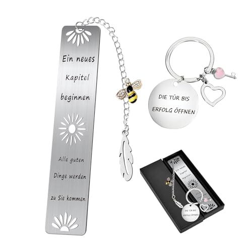 Juxtaposia Lesezeichen Set enthält Lesezeichen und Schlüsselanhänger,Lesezeichen Metall zum Markieren Buchseiten,Lesezeichen Personalisierte sind perfekte Geschenk für Lehrer,Studenten,Kollegen Juxtaposia Lesezeichen Set enthält Lesezeichen und Schlüsselanhänger,Lesezeichen Metall zum Markieren Buchseiten,Lesezeichen Personalisierte sind perfekte Geschenk für Lehrer,Studenten,Kollegen von Juxtaposia