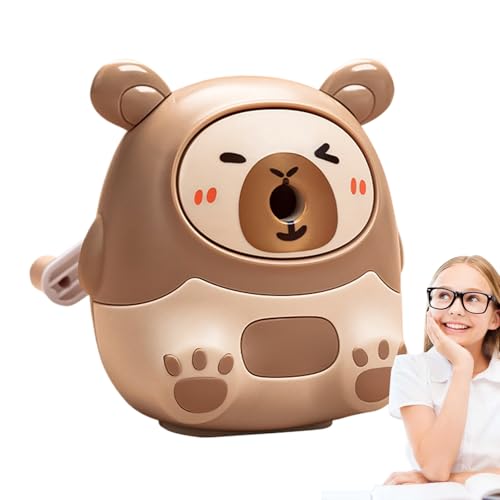 Jvjggag Bleistiftspitzer Kinder, niedlicher Bleistiftschärfer | Handbuch Bleistiftspitzer für die Heimschule | Nettes Capybara Cartoon Design Handheld -Schärfen -Werkzeug für Kinder Mädchen Schüler Jvjggag Bleistiftspitzer Kinder, niedlicher Bleistiftschärfer | Handbuch Bleistiftspitzer für die Heimschule | Nettes Capybara Cartoon Design Handheld -Schärfen -Werkzeug für Kinder Mädchen Schüler von Jvjggag