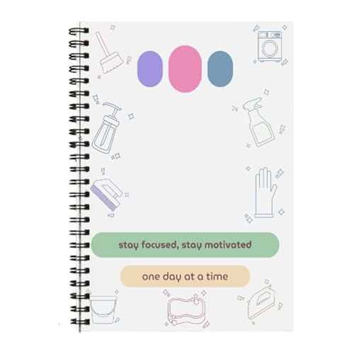 Jvjggag Cleaning Schedule, Household Task List, Portable Declutter Organizing Improvement Reusable Planner For Goals Clean Home Restaurant House Chores Adults Jvjggag Cleaning Schedule, Household Task List, Portable Declutter Organizing Improvement Reusable Planner For Goals Clean Home Restaurant House Chores Adults von Jvjggag