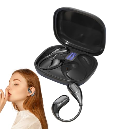 Jvjggag Over-Ear-Ohrhörer, kabellos, Stereo-Geräuschunterdrückung, bequeme und sichere Passform, Wettbewerbs- und Sportnutzung, 15 x 8 x 3 cm, Metall und ABS Jvjggag Over-Ear-Ohrhörer, kabellos, Stereo-Geräuschunterdrückung, bequeme und sichere Passform, Wettbewerbs- und Sportnutzung, 15 x 8 x 3 cm, Metall und ABS von Jvjggag