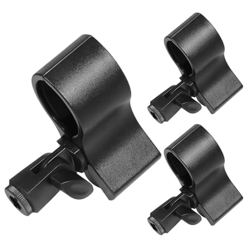 Microphone Clip, Wireless Mic Holder, Adjustable Clamp Mount, Secure Grip and Flexible Rotation, Lightweight ABS Build, Church Studio Recording Video Sports Radio PC Computer Microphone Clip, Wireless Mic Holder, Adjustable Clamp Mount, Secure Grip and Flexible Rotation, Lightweight ABS Build, Church Studio Recording Video Sports Radio PC Computer von Jvjggag