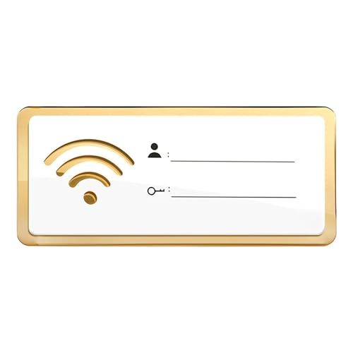 WIFI Sign, Acrylic Wifi Password Sign, Wear-Resistant High-Transparency Design, sturdy Acrylic Build, Sleek aesthetic, Ideal for Business Room, Hotel, 7.87x3.15x0.12 Inches WIFI Sign, Acrylic Wifi Password Sign, Wear-Resistant High-Transparency Design, sturdy Acrylic Build, Sleek aesthetic, Ideal for Business Room, Hotel, 7.87x3.15x0.12 Inches von Jvjggag