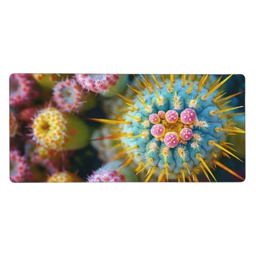 Gaming Mauspad XXL 1200x600 mm, Bunt Mousepad Pflanzen Desk Mat mit Vernähte Kanten, Wasserdicht Anti-Rutsch Mouse Pad, Spezielle Oberfläche Verbessert Präzision und Geschwindigkeit für Gamer, j-582 Gaming Mauspad XXL 1200x600 mm, Bunt Mousepad Pflanzen Desk Mat mit Vernähte Kanten, Wasserdicht Anti-Rutsch Mouse Pad, Spezielle Oberfläche Verbessert Präzision und Geschwindigkeit für Gamer, j-582 von Jvyaeen