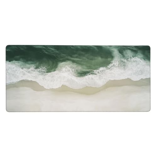Gaming Mauspad XXL 1200x600 mm, Grün Mousepad Weiß Desk Mat mit Vernähte Kanten, Wasserdicht Anti-Rutsch Mouse Pad, Spezielle Oberfläche Verbessert Präzision und Geschwindigkeit für Gamer, j-351 Gaming Mauspad XXL 1200x600 mm, Grün Mousepad Weiß Desk Mat mit Vernähte Kanten, Wasserdicht Anti-Rutsch Mouse Pad, Spezielle Oberfläche Verbessert Präzision und Geschwindigkeit für Gamer, j-351 von Jvyaeen