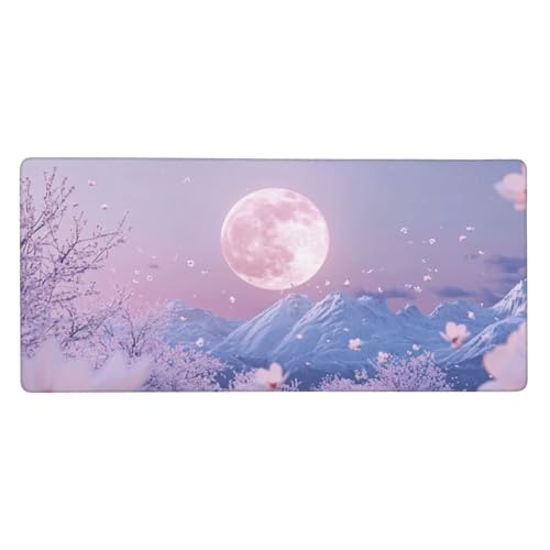 Gaming Mauspad XXL 1200x600 mm,Japan Mousepad Kirschblüten Desk Mat mit Vernähte Kanten,Wasserdicht Anti-Rutsch Mouse Pad,Spezielle Oberfläche Verbessert Präzision und Geschwindigkeit für Gamer,j-173 Gaming Mauspad XXL 1200x600 mm,Japan Mousepad Kirschblüten Desk Mat mit Vernähte Kanten,Wasserdicht Anti-Rutsch Mouse Pad,Spezielle Oberfläche Verbessert Präzision und Geschwindigkeit für Gamer,j-173 von Jvyaeen