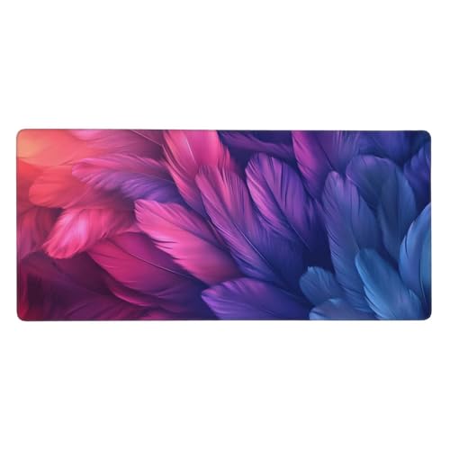 Gaming Mauspad XXL 600x300 mm, Rosa Mousepad Blätter Desk Mat mit Vernähte Kanten, Wasserdicht Anti-Rutsch Mouse Pad, Spezielle Oberfläche Verbessert Präzision und Geschwindigkeit für Gamer, j-151 Gaming Mauspad XXL 600x300 mm, Rosa Mousepad Blätter Desk Mat mit Vernähte Kanten, Wasserdicht Anti-Rutsch Mouse Pad, Spezielle Oberfläche Verbessert Präzision und Geschwindigkeit für Gamer, j-151 von Jvyaeen