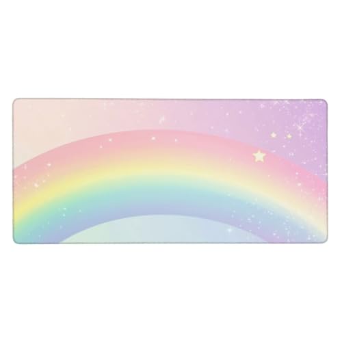 Gaming Mauspad XXL 600x300 mm, Rosa Mousepad Blau Desk Mat mit Vernähte Kanten, Wasserdicht Anti-Rutsch Mouse Pad, Spezielle Oberfläche Verbessert Präzision und Geschwindigkeit für Gamer, j-103 Gaming Mauspad XXL 600x300 mm, Rosa Mousepad Blau Desk Mat mit Vernähte Kanten, Wasserdicht Anti-Rutsch Mouse Pad, Spezielle Oberfläche Verbessert Präzision und Geschwindigkeit für Gamer, j-103 von Jvyaeen
