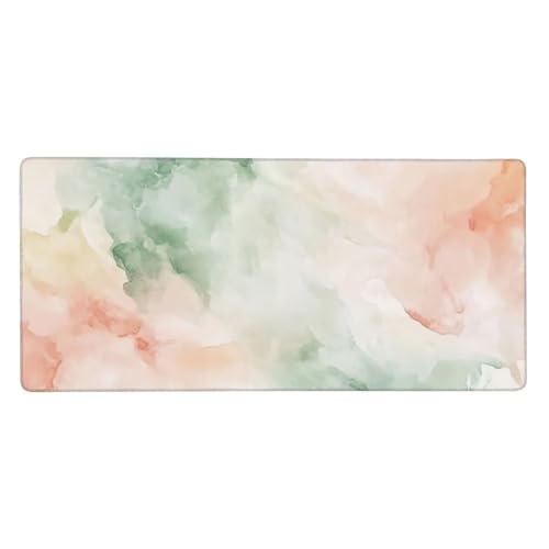 Gaming Mauspad XXL 600x300 mm, Rosa Mousepad Grün Desk Mat mit Vernähte Kanten, Wasserdicht Anti-Rutsch Mouse Pad, Spezielle Oberfläche Verbessert Präzision und Geschwindigkeit für Gamer, j-350 Gaming Mauspad XXL 600x300 mm, Rosa Mousepad Grün Desk Mat mit Vernähte Kanten, Wasserdicht Anti-Rutsch Mouse Pad, Spezielle Oberfläche Verbessert Präzision und Geschwindigkeit für Gamer, j-350 von Jvyaeen